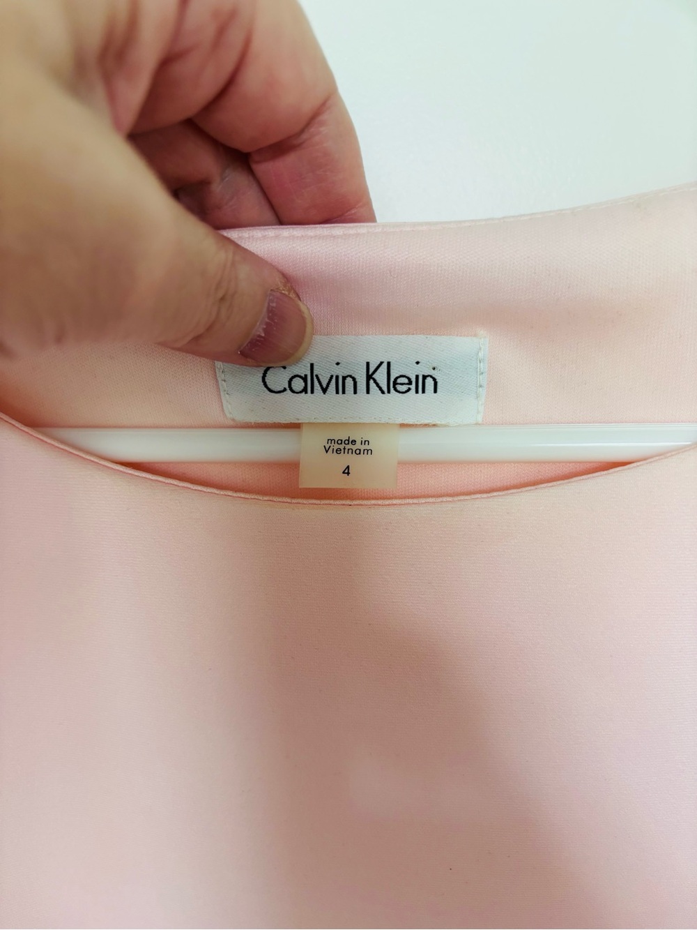 Calvin Klein Pink Floral Sheath Dress - Picture 3 of 5